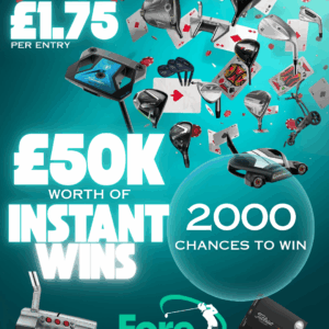 50K INSTANT WIN COMPETITION - 2000 CHANCES TO WIN - £500 END PRIZE