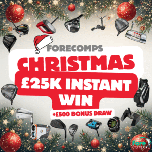 FORECOMPS CHRISTMAS INSTANT WIN - £25K PRIZE POT + £500 DRAW AT THE END