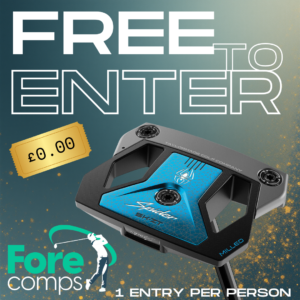 FREE TO ENTER - WIN A 2026 TaylorMade ALL BLACK 5K ZT Sq2Sq Spider Putter