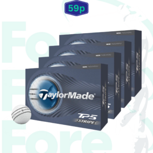 4 x Dozen 2026 TaylorMade TP5 Stripe Balls **AUTODRAW** #9