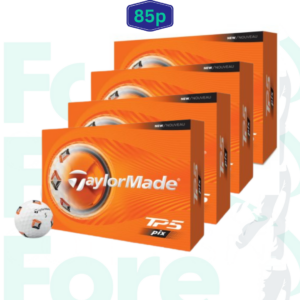 4 x Dozen 2026 TaylorMade TP5 Pix Balls #12