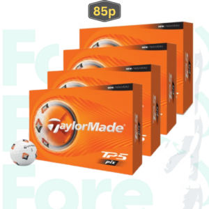 4 x Dozen 2026 TaylorMade TP5 Pix Balls #13 **AUTODRAW**