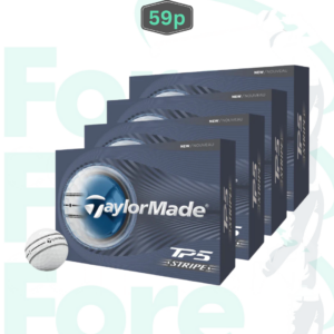 4 x Dozen 2026 TaylorMade TP5 Stripe Balls **AUTODRAW** #16
