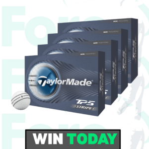 4 x Dozen 2026 TaylorMade TP5 Stripe Balls **AUTODRAW** #18