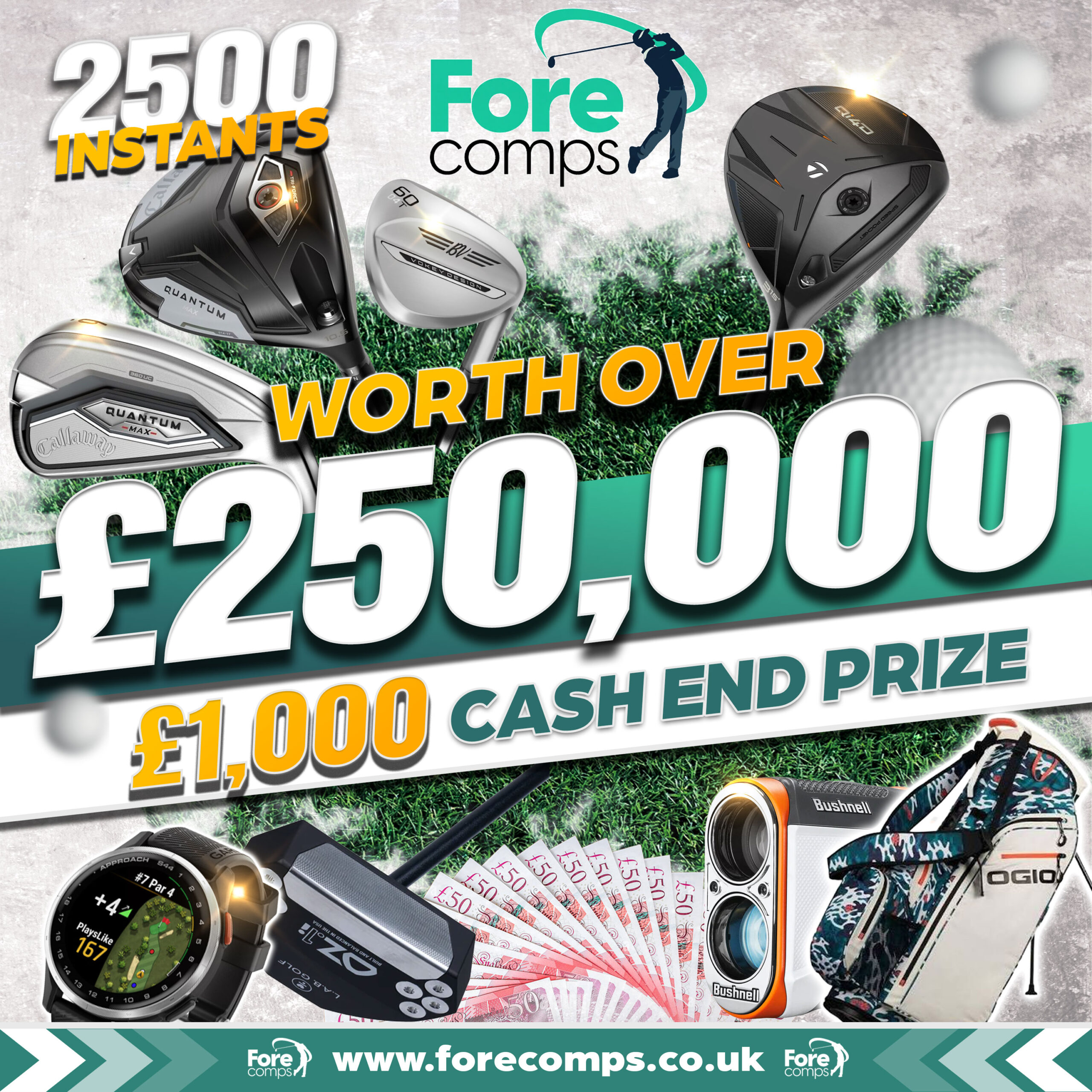 SUMMER MEGA WIN 2 - 2500 INSTANT WINS WORTH OVER £250K - AutoDraw End prize £1000 CASH