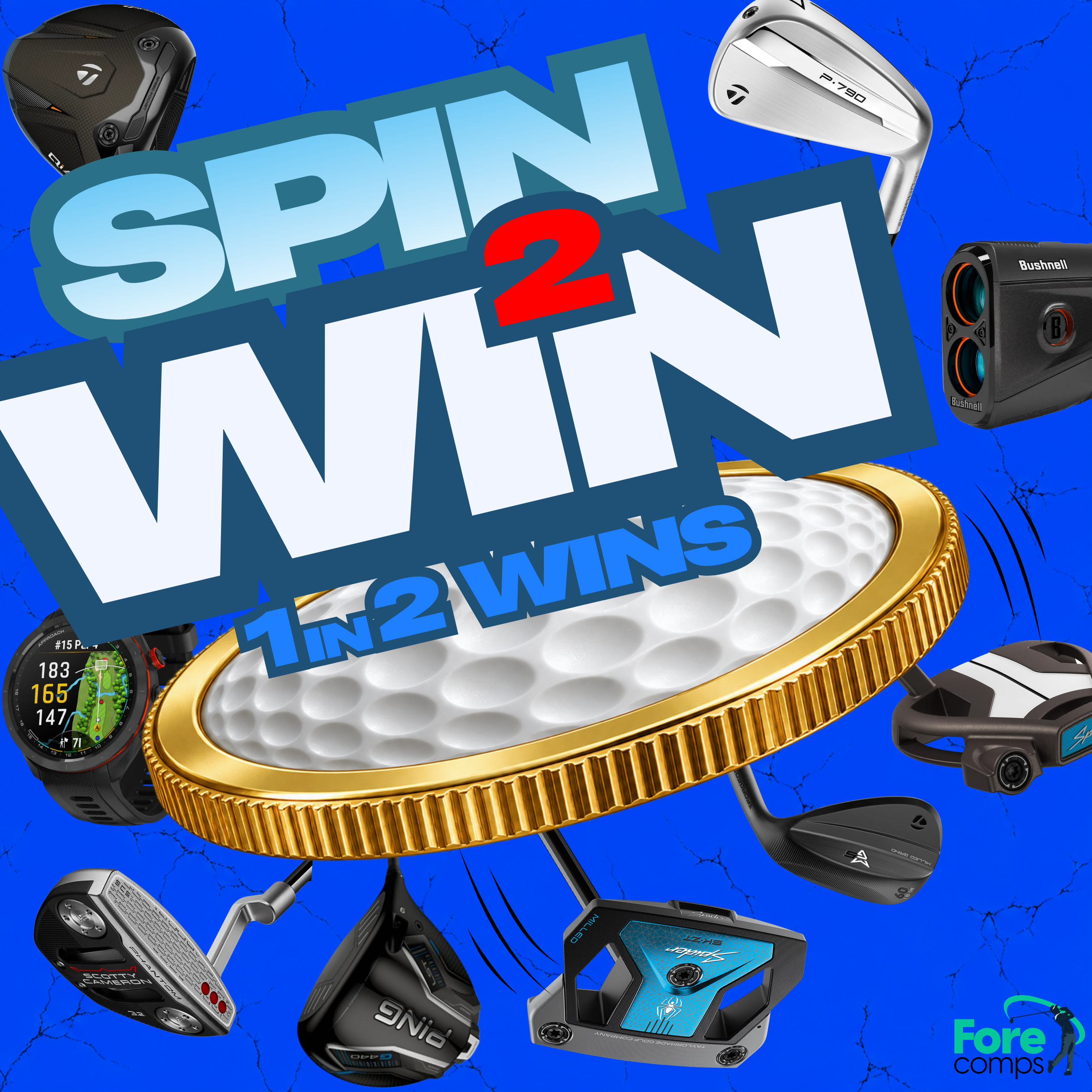 SPIN 2 WIN ! EVERY 1in2 WINS ! £125k Worth of PRIZES | Cash Bonus END PRIZE!