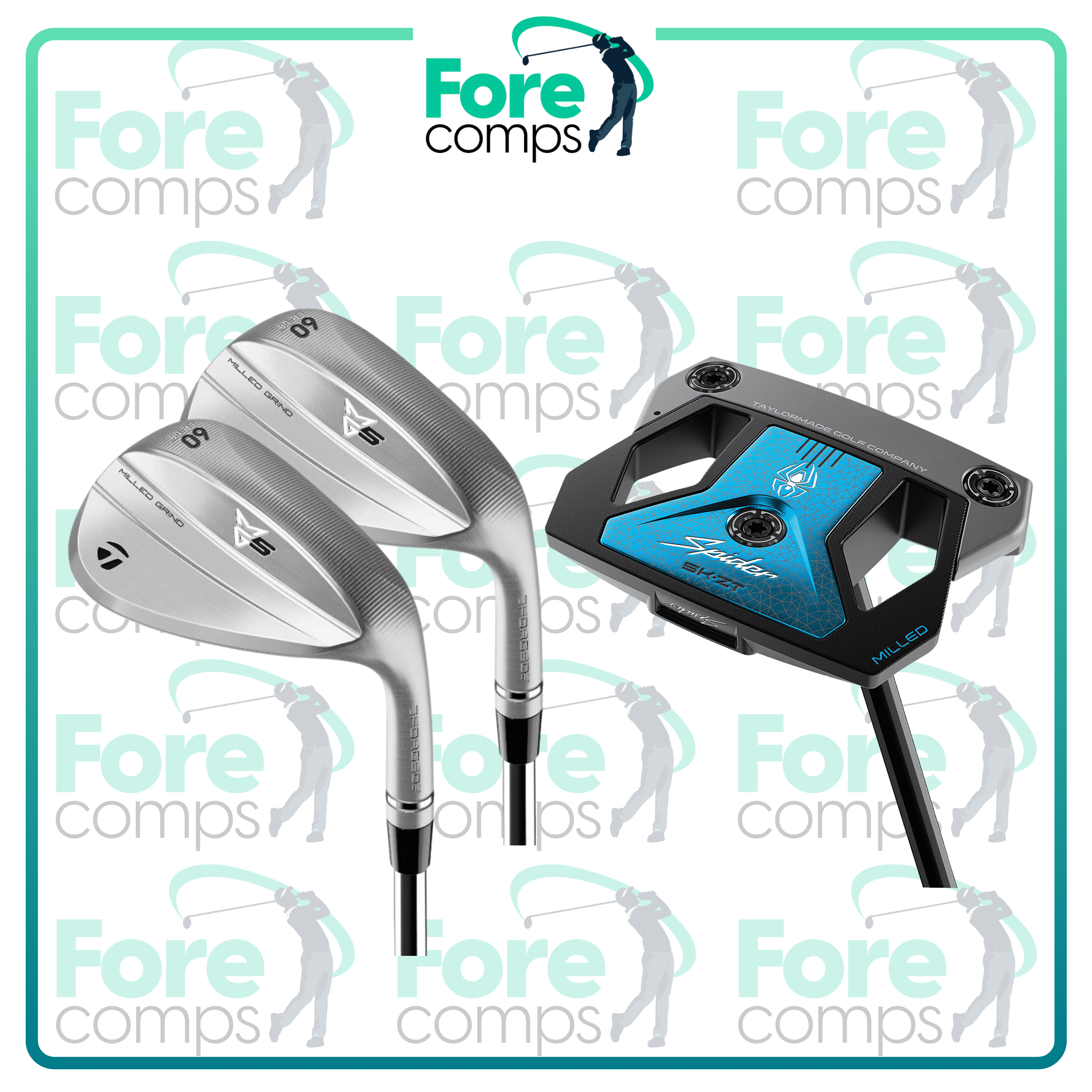 2 Wedges & a Putter