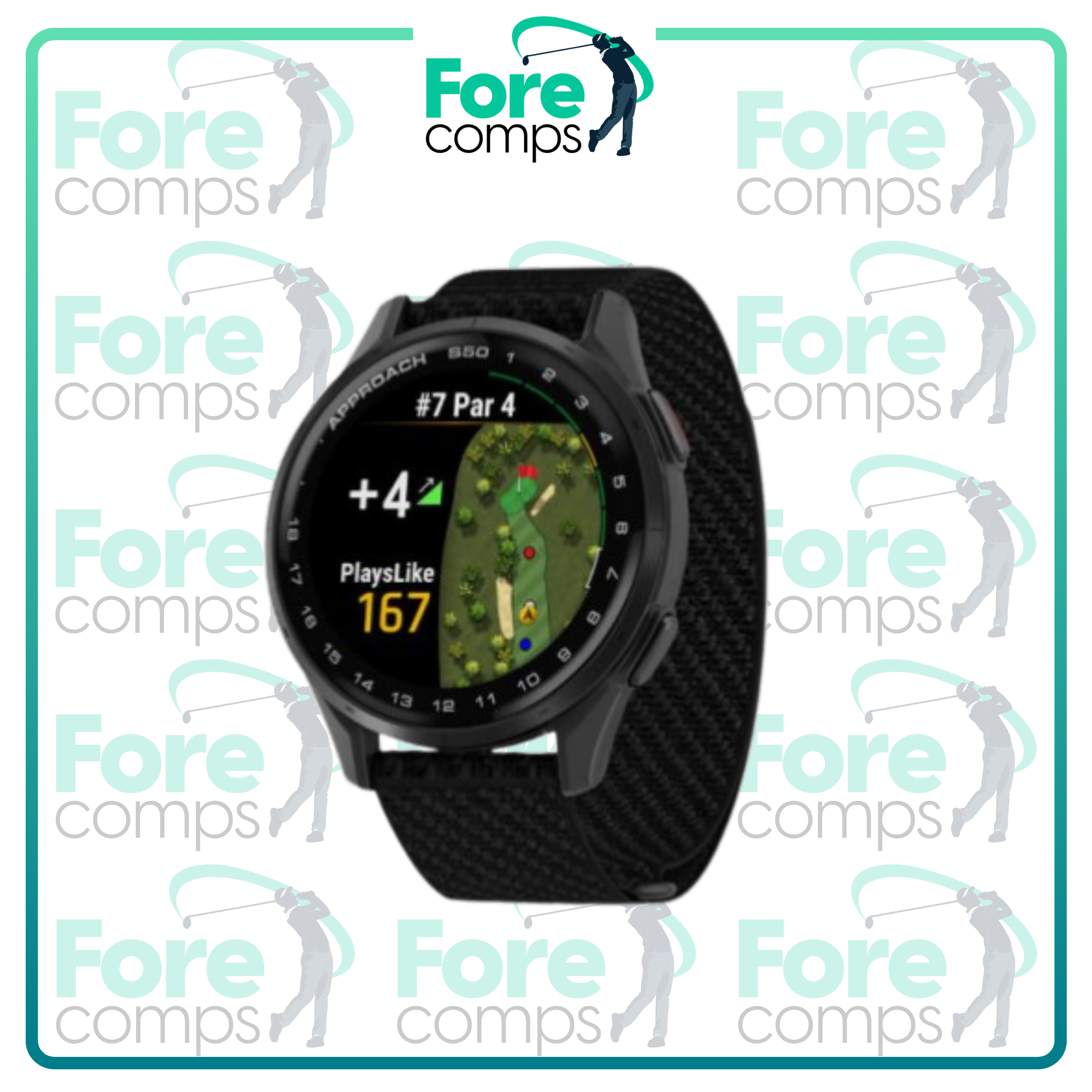 GARMIN APPROACH S50 GOLF GPS WATCH  #5
