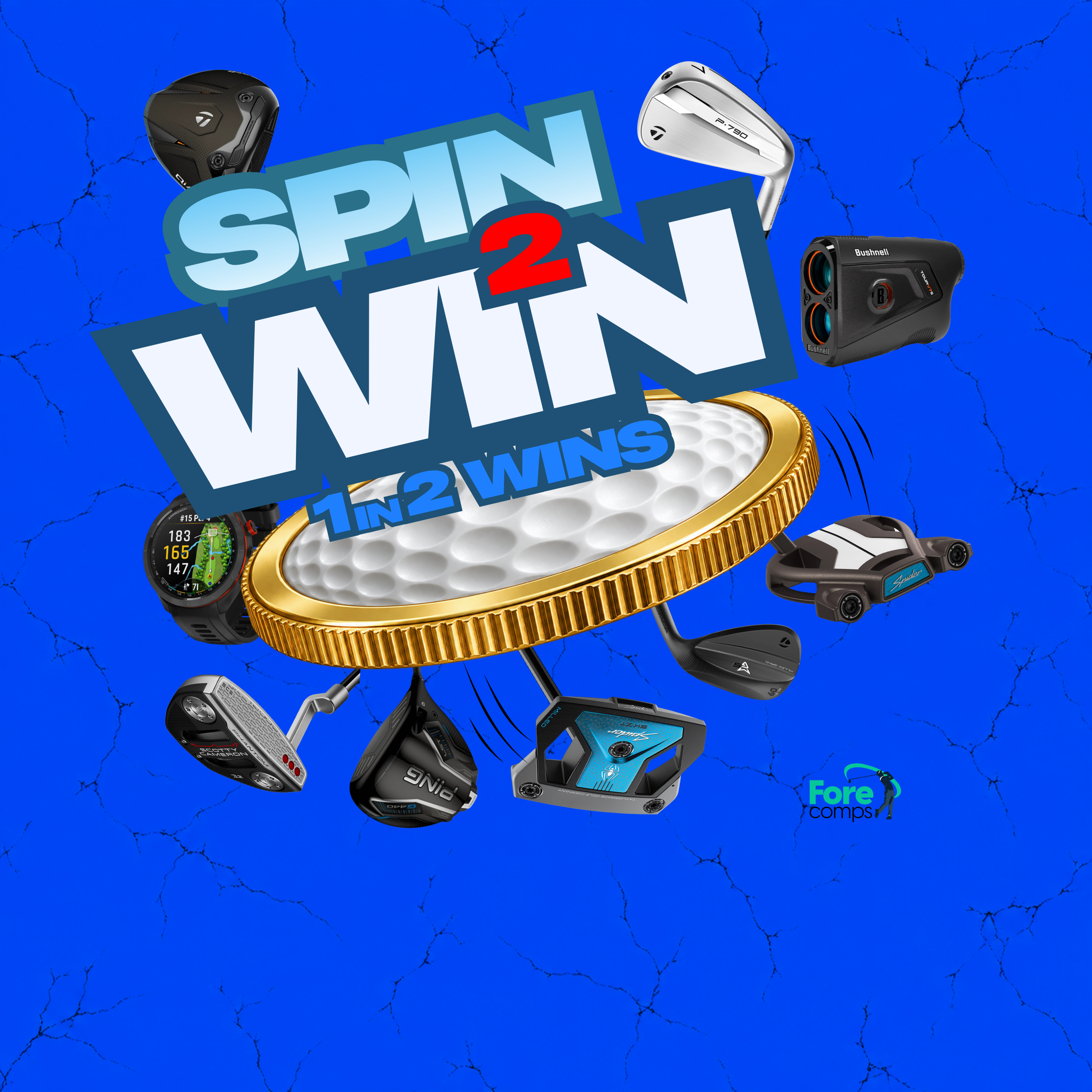 SPIN 2 WIN ! EVERY 1in2 WINS ! £125k Worth of PRIZES | Cash Bonus END PRIZE!