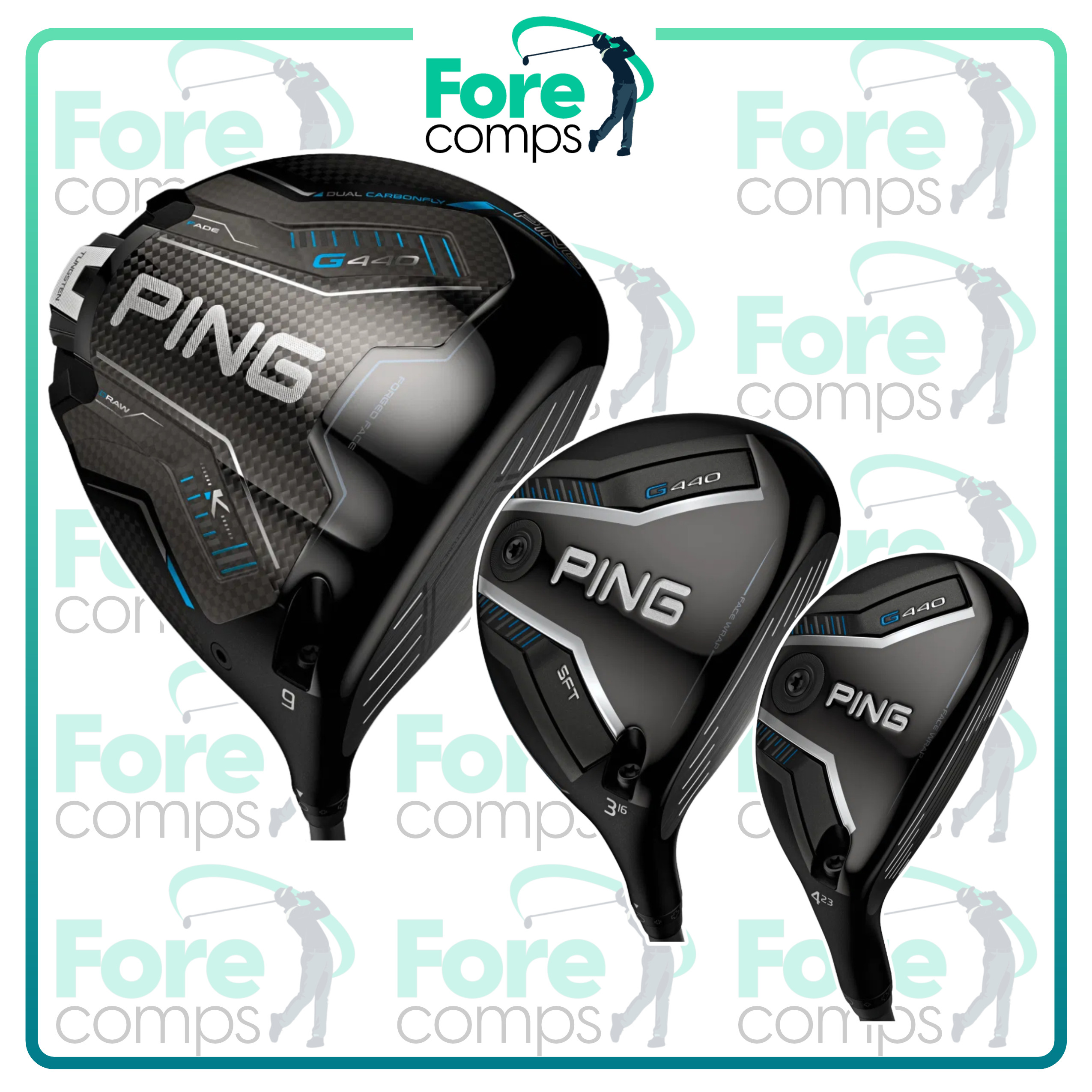 WIN A PING G440 DRIVER/FWAY/HYBRID WOOD BUNDLE #1